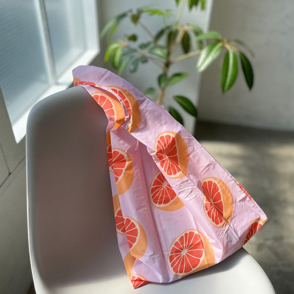 NWT Standard Baggu Set - Archive Fruits (Peach, Grapefruit, Banana) - Picture 7 of 11